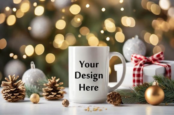 Download Christmas White Mug Mockup - Mug mockup Collection