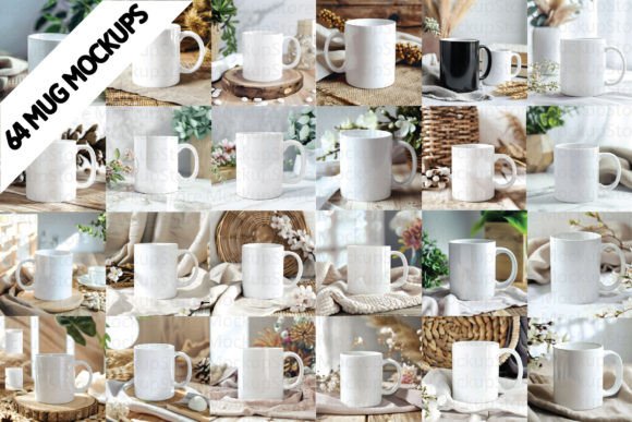 Download Coffee Mug Mockup Bundle - Mug mockup Collection