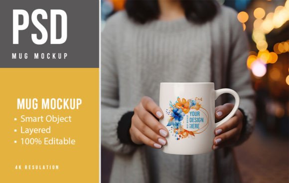 Download PSD Mug Mockup - Mug mockup Collection