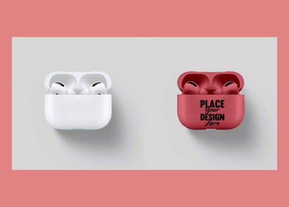 Download Blank Air Pods Single Mockup 1 - Single mockup Collection