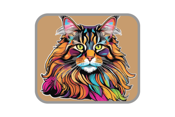 Download Maine Coon Cat AI Generated Vector - Ai generated Collection