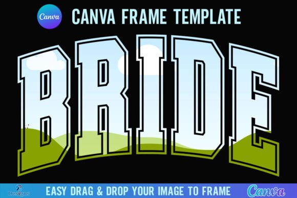 Download Bride Canva Frame Wedding Bridal Varsity - Wedding Collection
