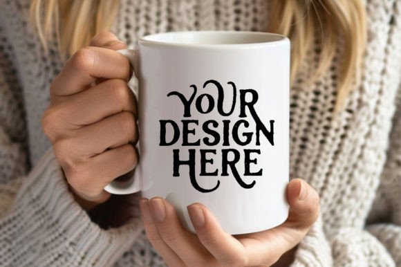 Download Blank Mug Mockup Winter White Coffee Mug - Mug mockup Collection