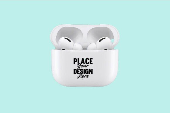Download Blank Air Pods Single Mockup 2 - Single mockup Collection
