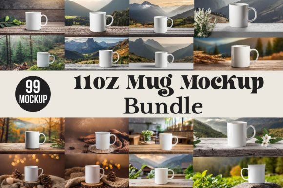 Download 11oz Mug Mockup Bundle - Mug mockup Collection